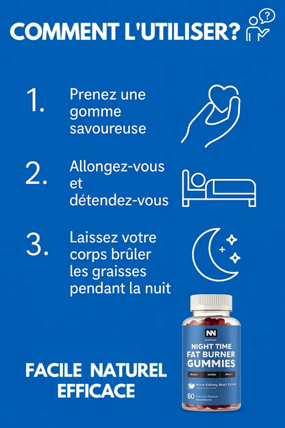 Gummies Brûleur de Graisses Nocturne®