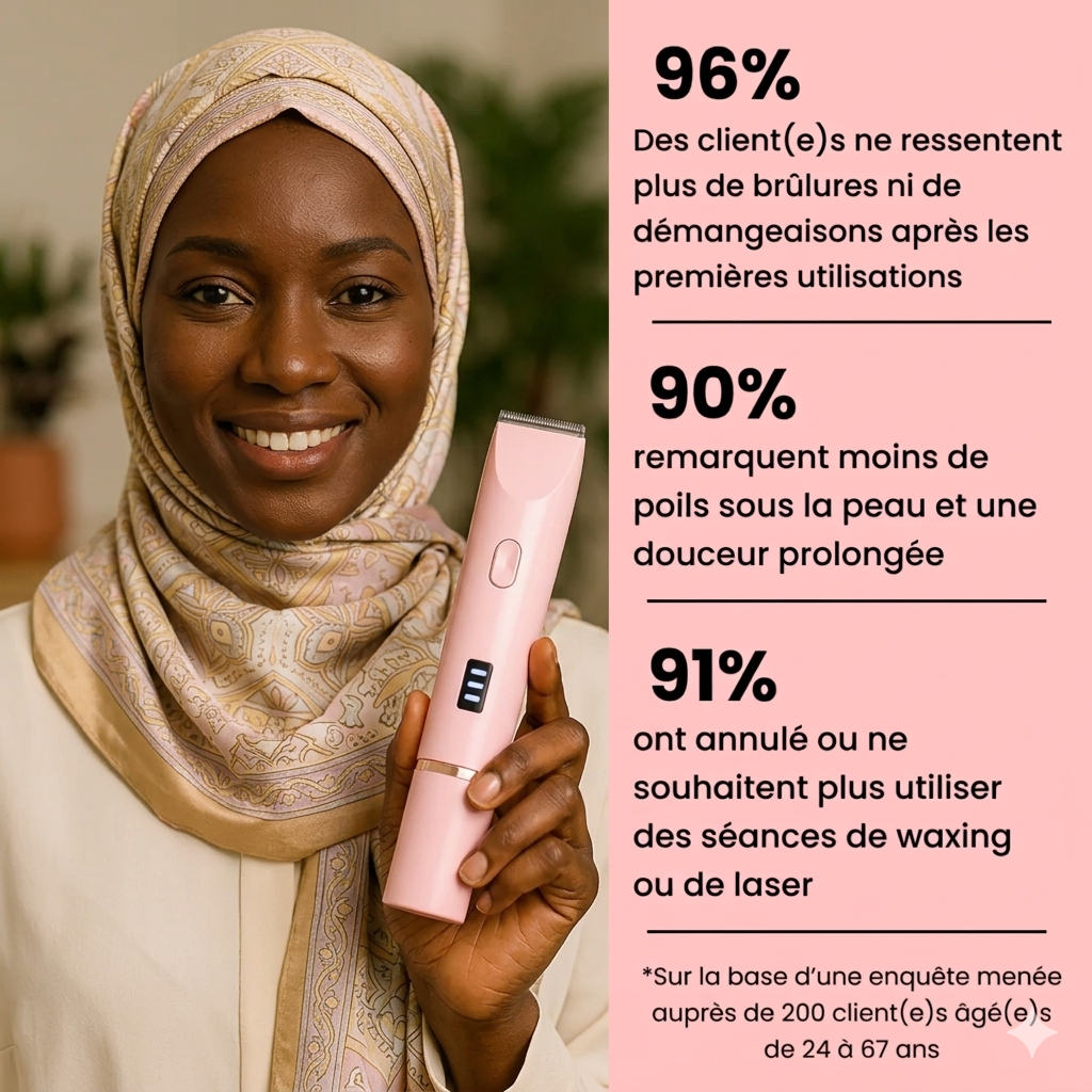 Rasoir Zones Intimes - Peau douce, zéro irritation, résultat pro à la maison.