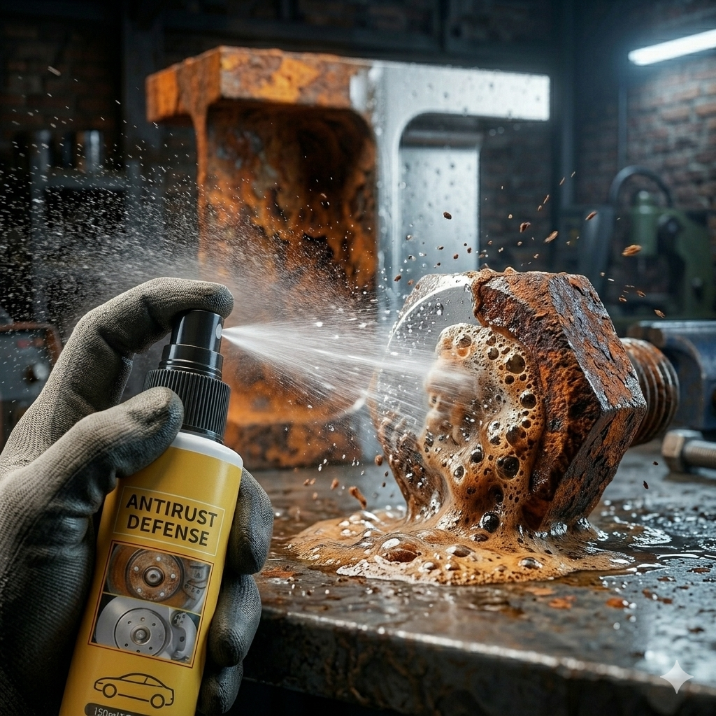 🛠️Spray professionnel antirouille pour métaux⚡