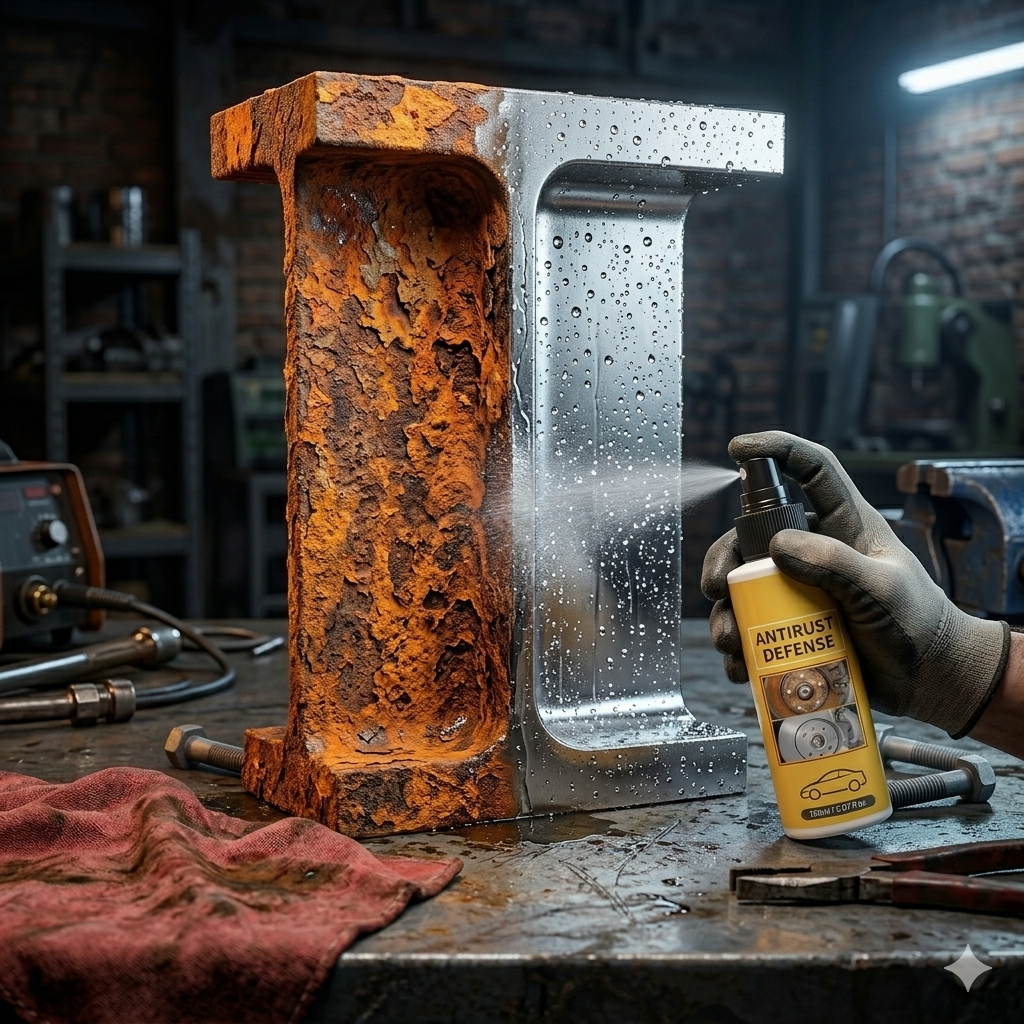 🛠️Spray professionnel antirouille pour métaux⚡