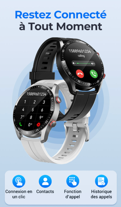 🔥 50 % de réduction⌚Une montre de sport intelligente pour reconnaître les problèmes de santé
